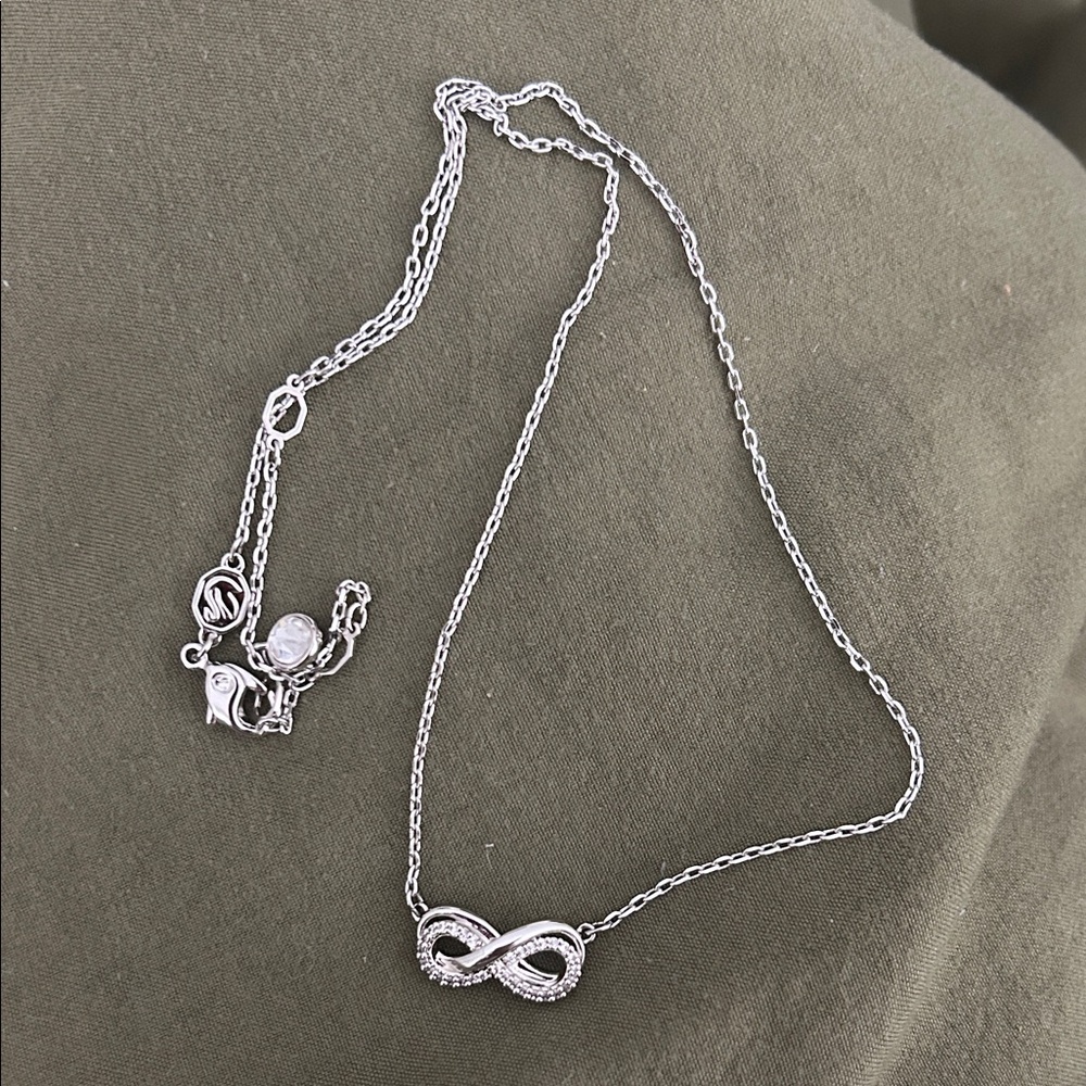 Silver Infinity Necklace